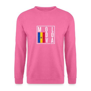 Moldawien - Unisex Pullover - Pink - Vorne