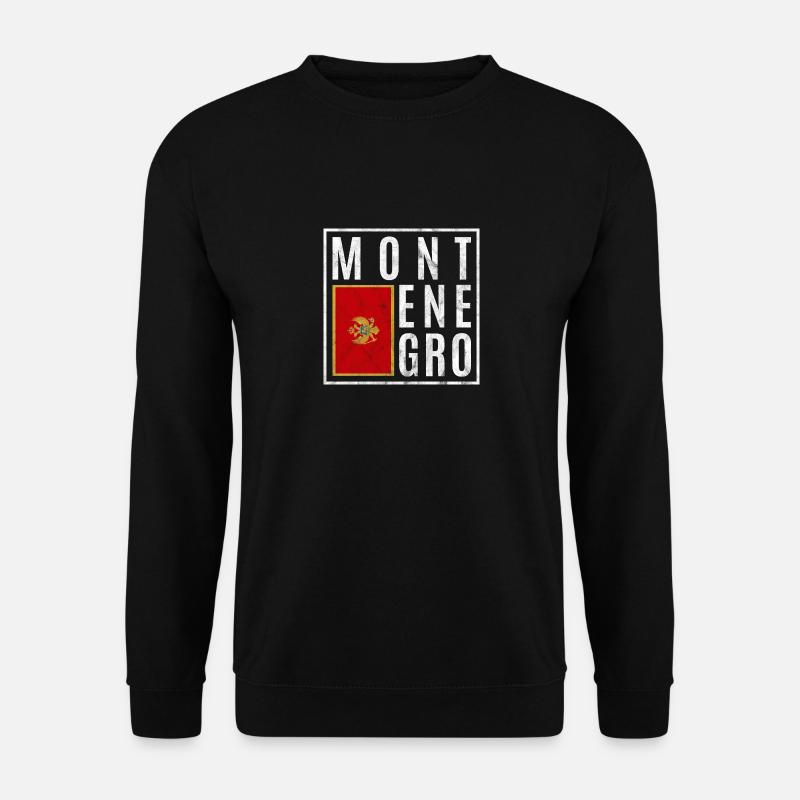 Montenegro - Unisex Sweatshirt - black