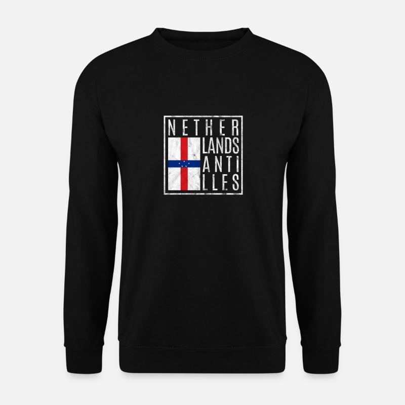 Netherlands Antilles - Unisex Sweatshirt - black