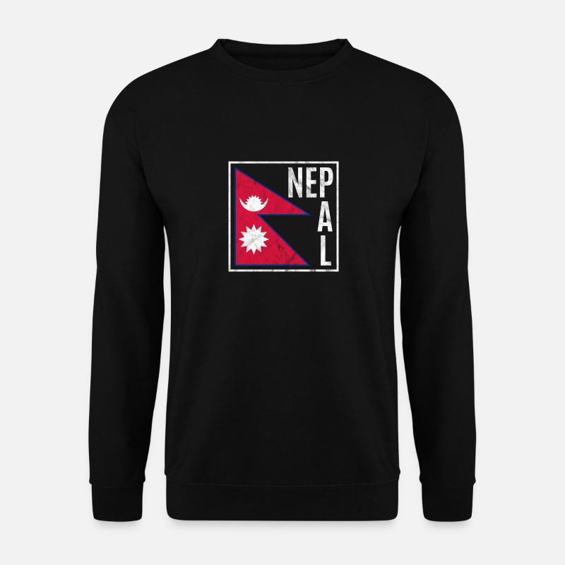 Nepal - Unisex Sweatshirt - black