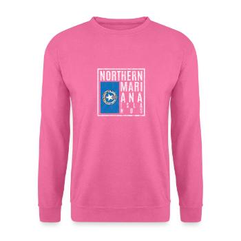 Îles Mariannes du Nord - Sweat-shirt Unisexe - rose - Devant