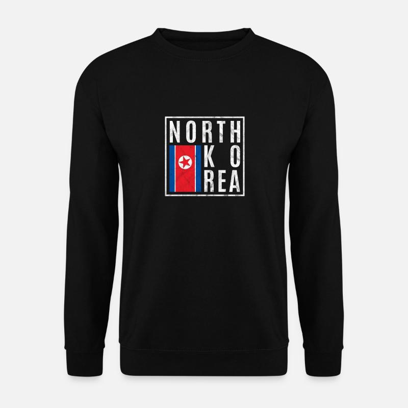 North Korea - Unisex Sweatshirt - black