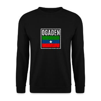 Ogaden - Sweat-shirt Unisexe - noir - Devant - Alina (178cm) & Michal (187cm)