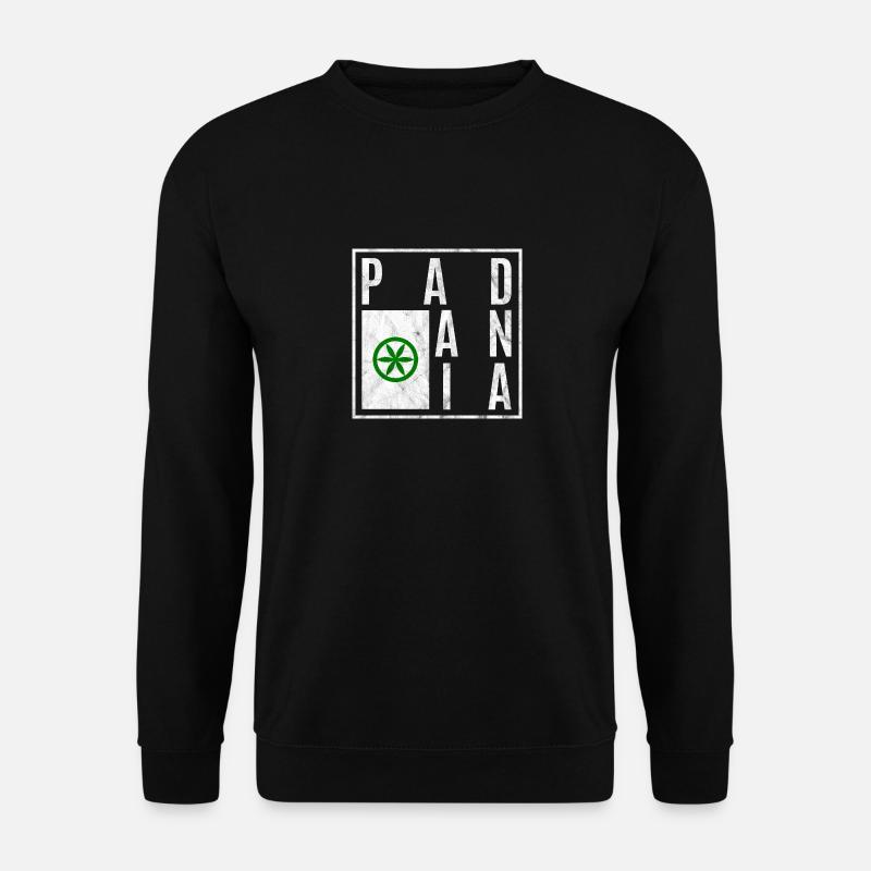 Padanien - Unisex Pullover - Schwarz
