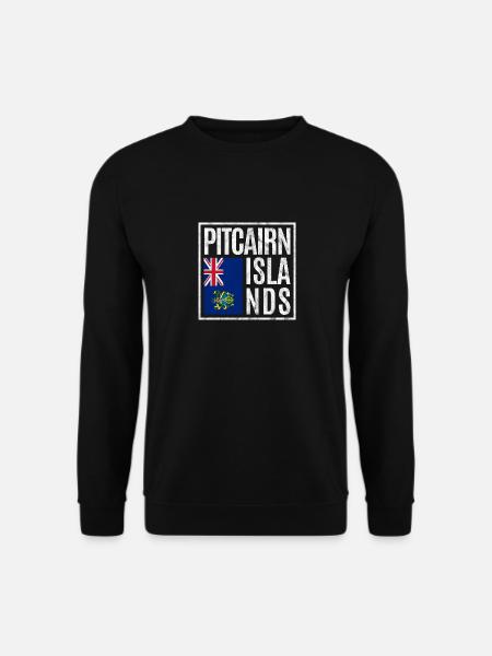 Pitcairninseln - Unisex Pullover - Schwarz