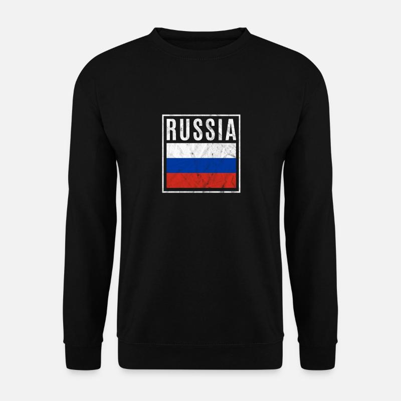 Russia - Unisex Sweatshirt - black