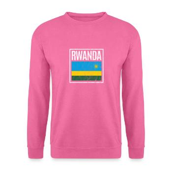 Ruanda - Unisex Pullover - Pink - Vorne