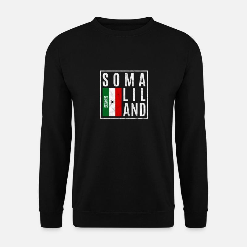 Somaliland - Sweat-shirt Unisexe - noir