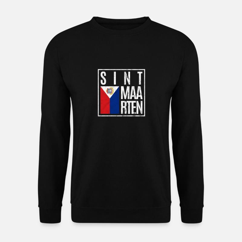 Sint Maarten - Unisex Pullover - Schwarz