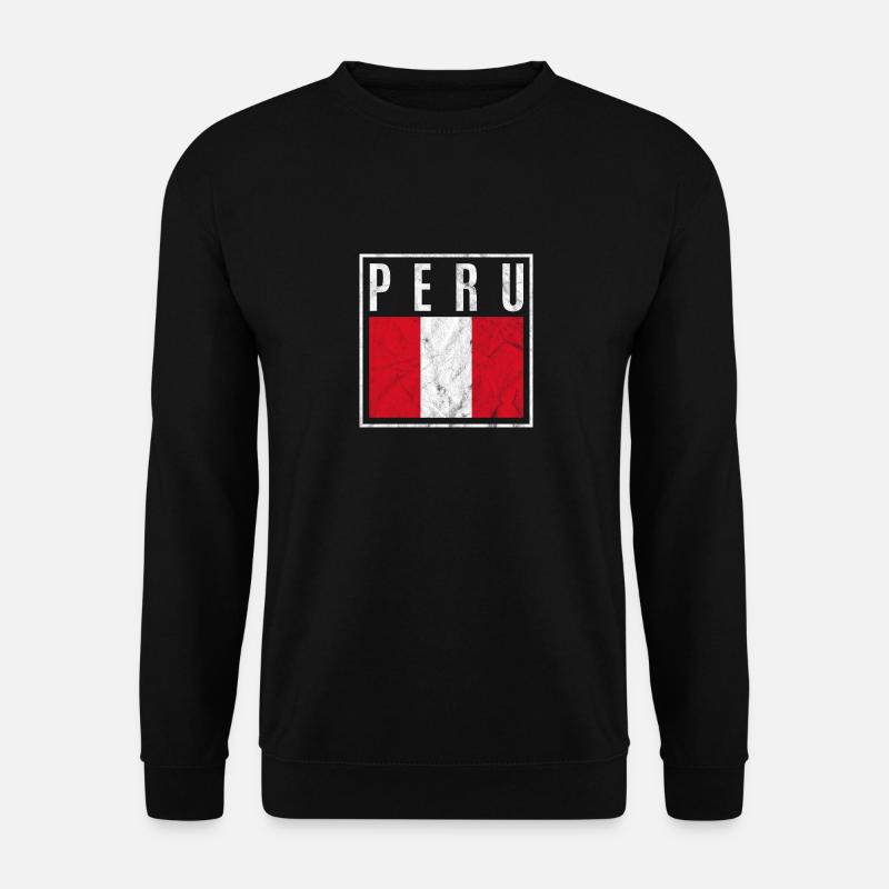Pérou - Sweat-shirt Unisexe - noir