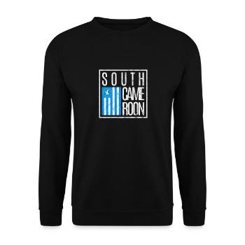 Cameroun du Sud - Sweat-shirt Unisexe - noir - Devant - Alina (178cm) & Michal (187cm)