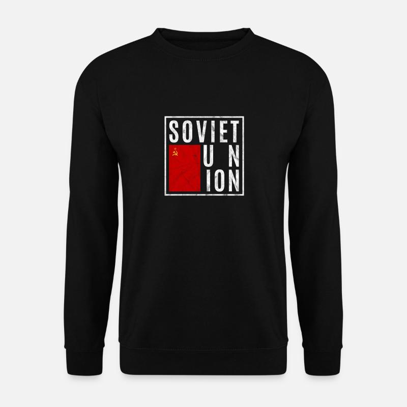 Sowjetunion - Unisex Pullover - Schwarz