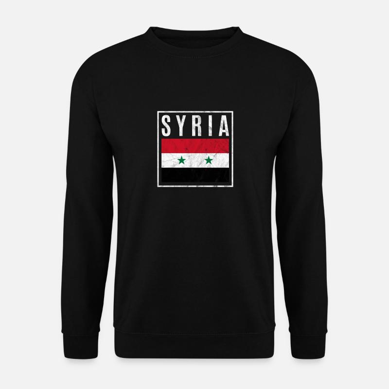 Syrien - Unisex Pullover - Schwarz