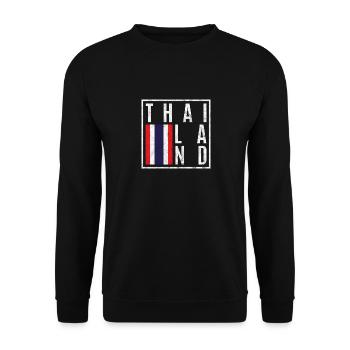 Thaïlande - Sweat-shirt Unisexe - noir - Devant - Alina (178cm) & Michal (187cm)