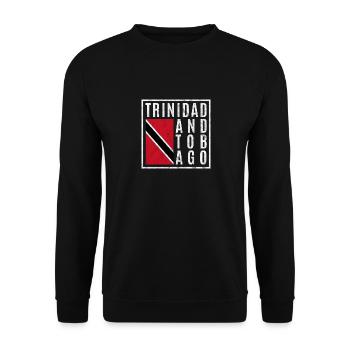 Trinité-et-Tobago - Sweat-shirt Unisexe - noir - Devant - Alina (178cm) & Michal (187cm)