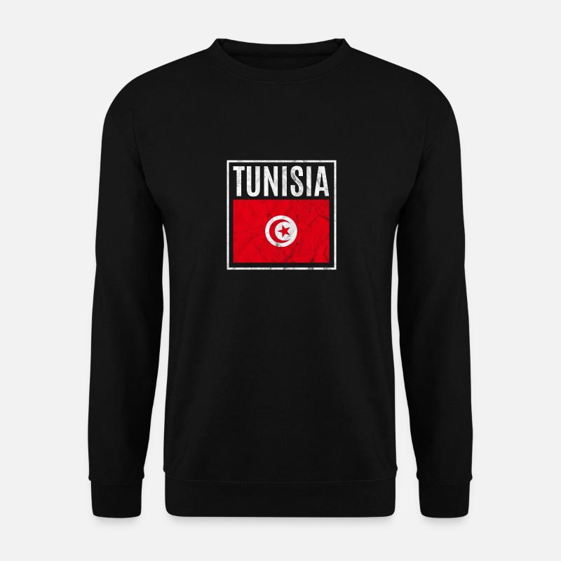 Tunesien - Unisex Pullover - Schwarz
