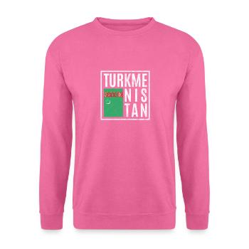 Turkmenistan - Unisex Pullover - Pink - Vorne