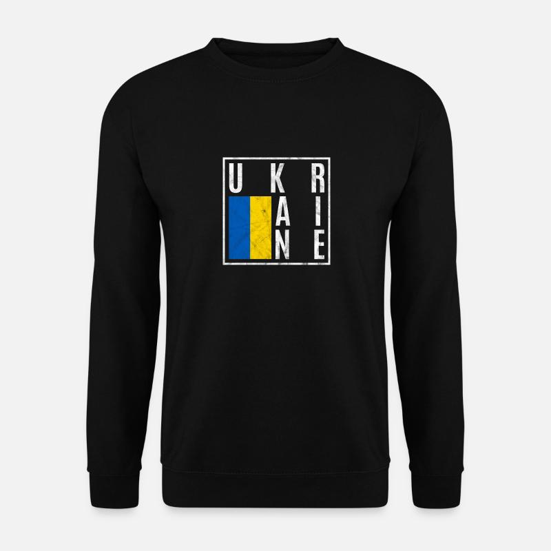 Ukraine - Sweat-shirt Unisexe - noir