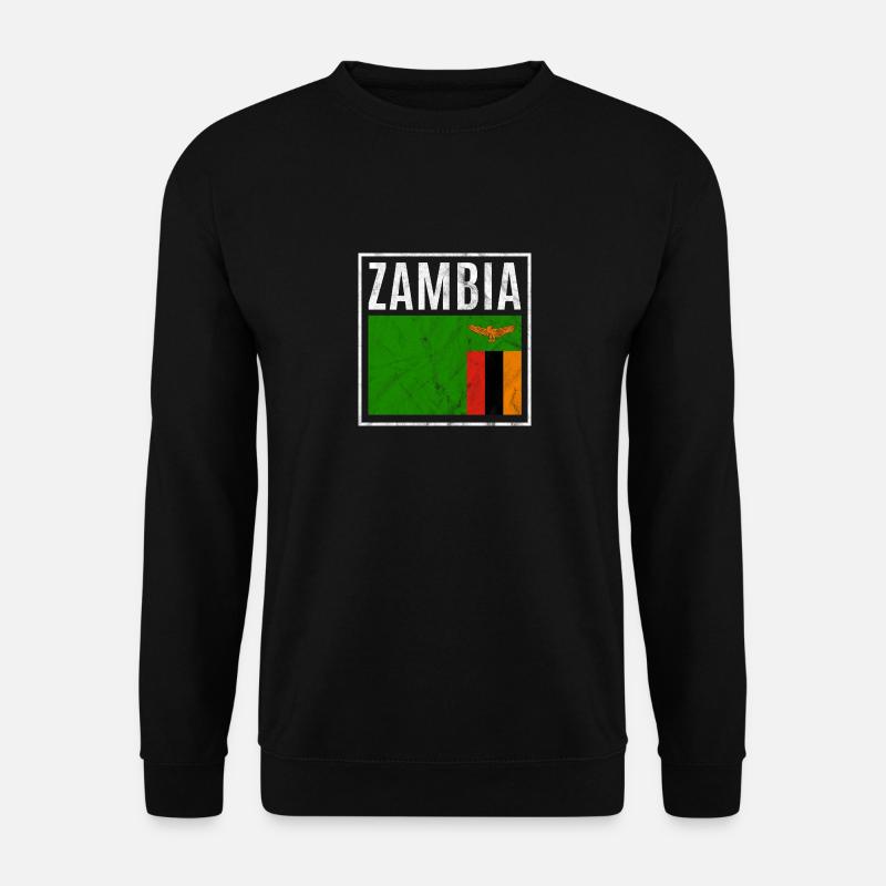 Zambia - Unisex Sweatshirt - black