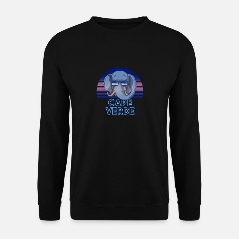 Cap-Vert - Sweat-shirt Unisexe - noir