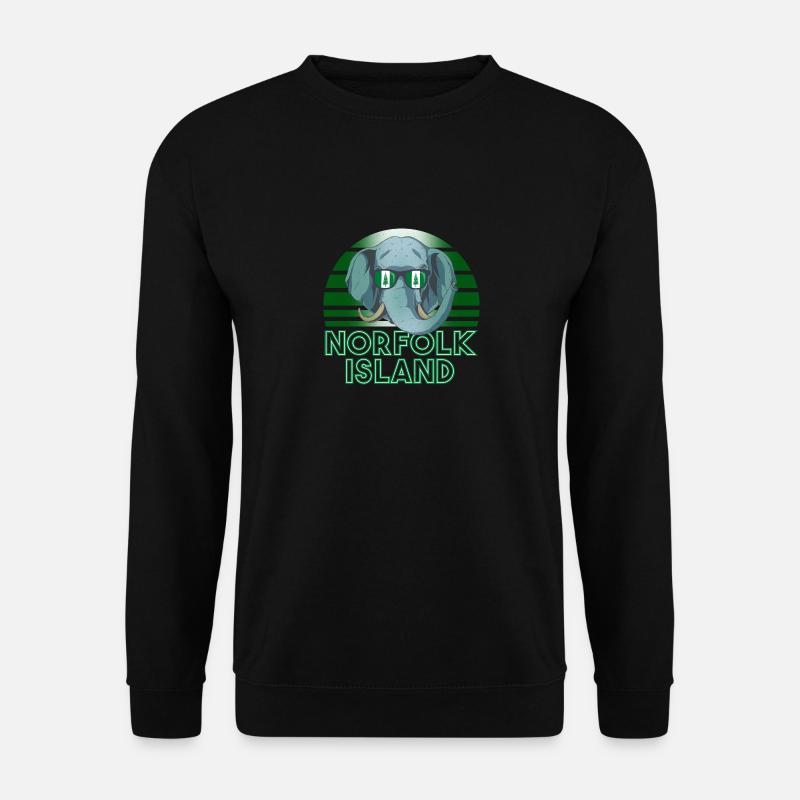 Norfolkinsel - Unisex Pullover - Schwarz