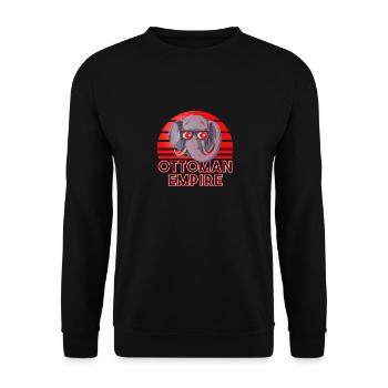 Ottoman Empire - Sweat-shirt Unisexe - noir - Devant - Alina (178cm) & Michal (187cm)