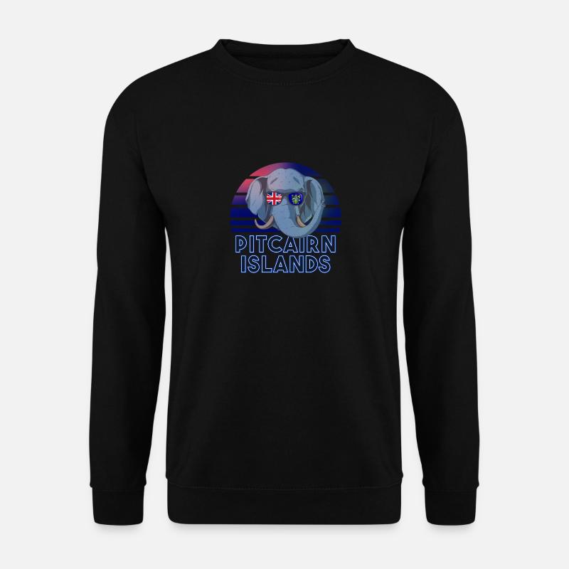 Pitcairninseln - Unisex Pullover - Schwarz