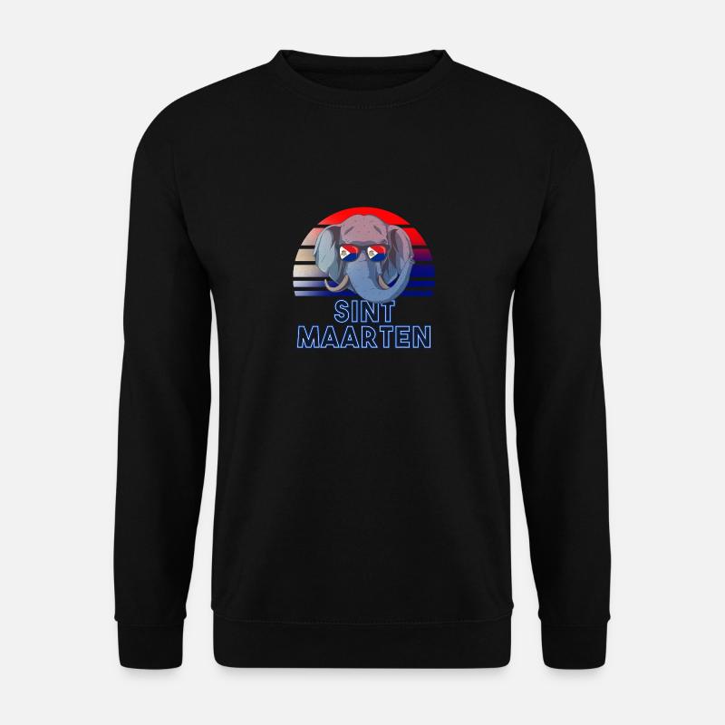 Sint Maarten - Unisex Pullover - Schwarz