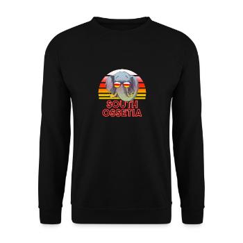 Ossétie du Sud - Sweat-shirt Unisexe - noir - Devant - Alina (178cm) & Michal (187cm)