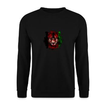 Afghanistan - Unisex Sweatshirt - black - Front - Alina (178cm) & Michal (187cm)