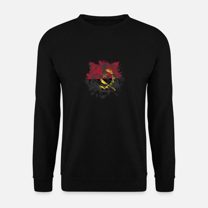Angola - Unisex Pullover - Schwarz