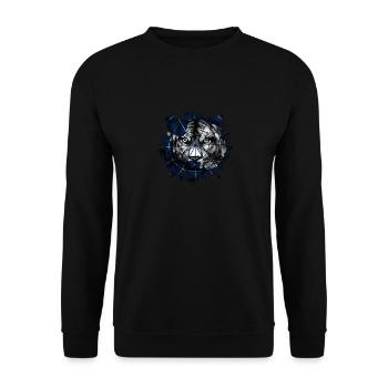 Antarctica - Unisex Sweatshirt - black - Front - Alina (178cm) & Michal (187cm)