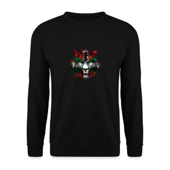 Pays basque - Sweat-shirt Unisexe - noir - Devant - Alina (178cm) & Michal (187cm)