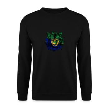 Christmas Island - Unisex Sweatshirt - black - Front - Alina (178cm) & Michal (187cm)