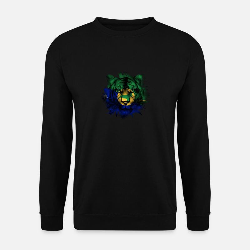 Weihnachtsinsel - Unisex Pullover - Schwarz