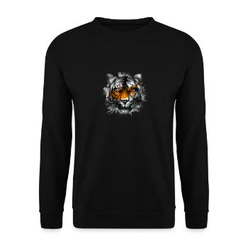 Cyprus - Unisex Sweatshirt - black - Front - Alina (178cm) & Michal (187cm)
