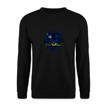 Curaçao - Unisex Pullover - Schwarz - Vorne - Alina (178cm) & Michal (187cm)