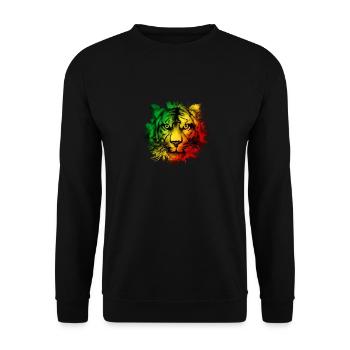 République du Congo - Sweat-shirt Unisexe - noir - Devant - Alina (178cm) & Michal (187cm)