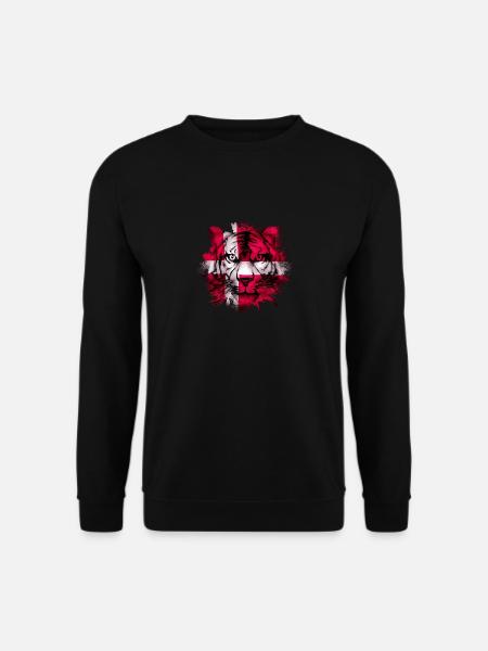 Dänemark - Unisex Pullover - Schwarz
