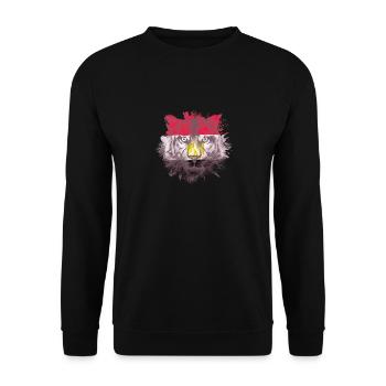 Ägypten - Unisex Pullover - Schwarz - Vorne - Alina (178cm) & Michal (187cm)