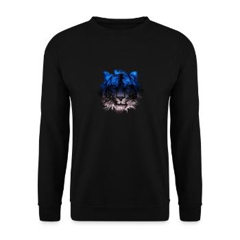 Estonia - Unisex Sweatshirt - black - Front - Alina (178cm) & Michal (187cm)
