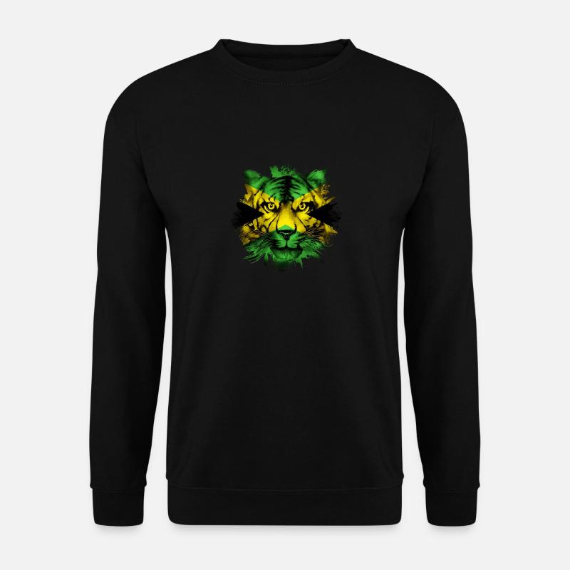Jamaika - Unisex Pullover - Schwarz