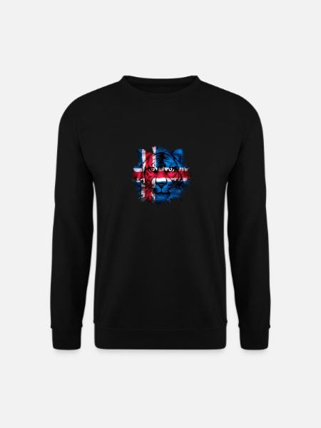Islande - Sweat-shirt Unisexe - noir