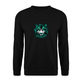 Macau - Unisex Pullover - Schwarz - Vorne - Alina (178cm) & Michal (187cm)