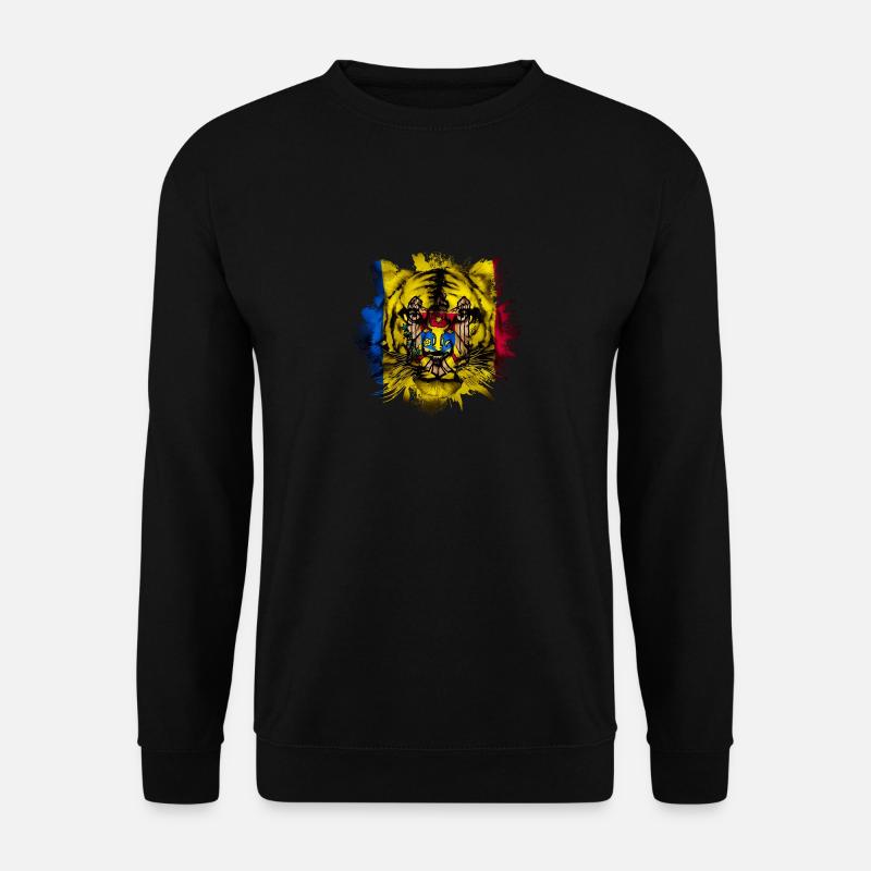 Moldawien - Unisex Pullover - Schwarz