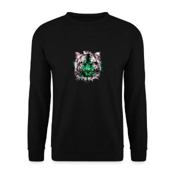 Norfolk Island - Unisex Sweatshirt - black - Front - Alina (178cm) & Michal (187cm)