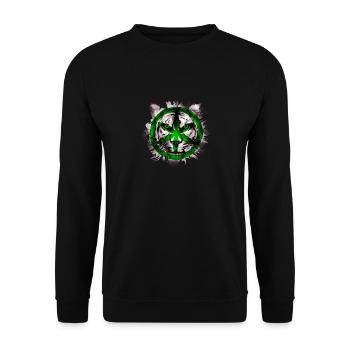 Padanie - Sweat-shirt Unisexe - noir - Devant - Alina (178cm) & Michal (187cm)