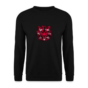 Lakota - Unisex Sweatshirt - black - Front - Alina (178cm) & Michal (187cm)