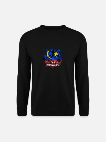 Malaysia - Unisex Sweatshirt - black
