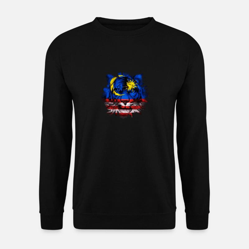 Malaysia - Unisex Pullover - Schwarz